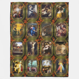 イエスキリストの生涯 フリースブランケット