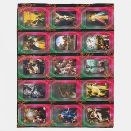 イエスキリストの生涯 フリースブランケット