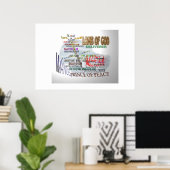 イエスキリストの称号 ポスター (ホームオフィス)