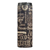 イエスキリストの素晴らしい名前サーマルタンブラー タンブラー (裏面)