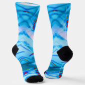 イエスキリストは私にはっきりした色靴下が大好き ソックス (傾斜あり)