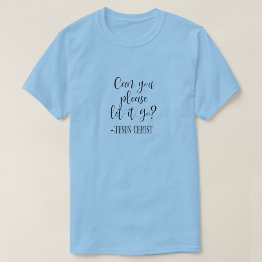 イエスキリストを白く変えて欲しい Tシャツ (デザイン正面)