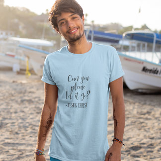 イエスキリストを白く変えて欲しい Tシャツ