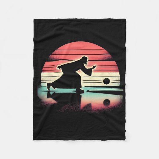 イエスキリストボウリングをする人、 クリケットの投手おもしろい – キリスト教信者ボー フリースブランケット (正面)