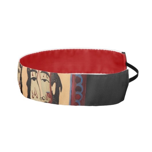 イエスキリスト三位一体トーンクラウンアート絵を描ズ アスレチックヘッドバンド (右)