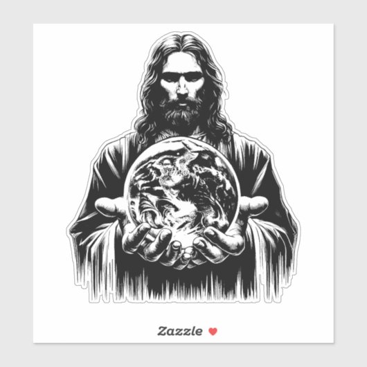 イエスキリスト世界美術イラストレーション シール (シート)