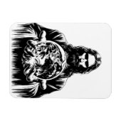 イエスキリスト世界美術イラストレーション マグネット (横)