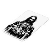 イエスキリスト世界美術イラストレーション マグネット (左側)