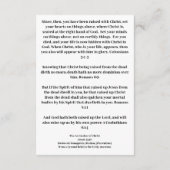 イエスキリスト保持者の感化 エンクロージャーカード (裏面)