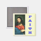 イエスキリスト信仰マグネット マグネット (正面/裏面)