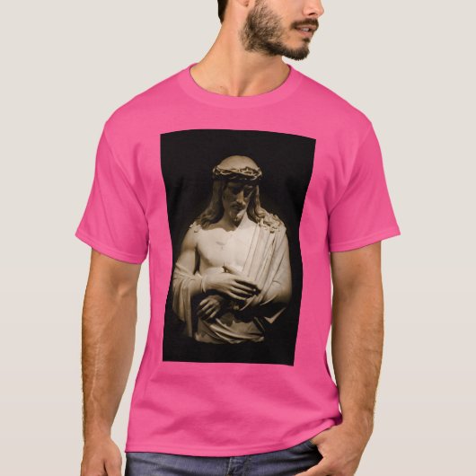 イエスキリスト像 Tシャツ (正面)