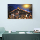 イエスキリスト出生 横断幕 (トレードショー)