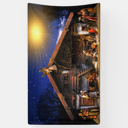 イエスキリスト出生 横断幕 (縦)