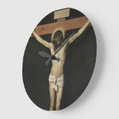 イエスキリスト壁時計 ラージ壁時計 (傾斜)