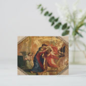 イエスキリスト天国でヴァージンを受け取る ポストカード (スタンド正面)