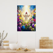 イエスキリスト復活イースター ポスター (キッチン)