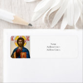 イエスキリスト東方正教会のアイコン ラベル (インサイチュ)