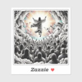 イエスキリスト歓喜宗教基督教美術 シール (シート)