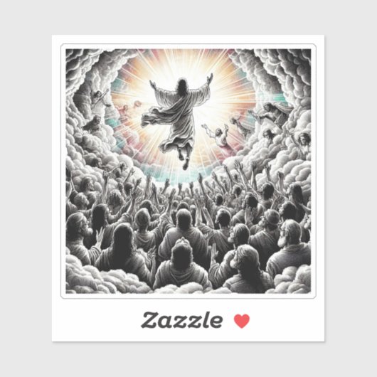 イエスキリスト歓喜宗教基督教美術 シール (シート)