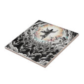 イエスキリスト歓喜宗教基督教美術 タイル (側面)