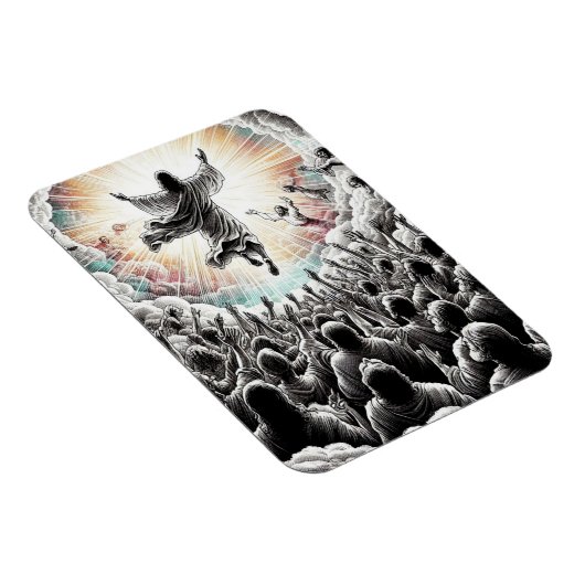 イエスキリスト歓喜宗教基督教美術 マグネット (右側)