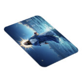 イエスキリスト歩くの水聖書的シーン マグネット (右側)