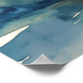 イエスキリスト歩くオンウォーター ポスター (角)