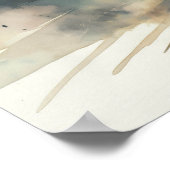 イエスキリスト歩くオンウォーター ポスター (角)