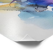 イエスキリスト水彩画 フォトプリント            (角)