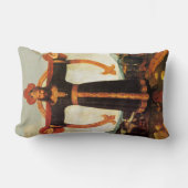 イエスキリスト王ザ・ロード祈りの言葉枕 ランバークッション (正面)