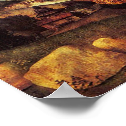 イエスキリスト王ボルトサントプリント写真ポスター ポスター (角)