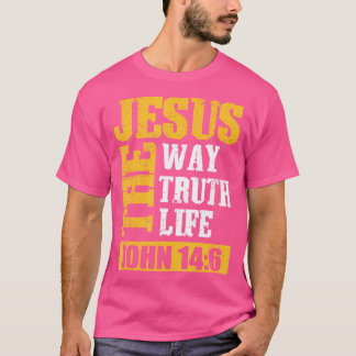 イエスキリスト真実の人生クリスチャン聖書ジョー Tシャツ