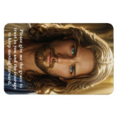 イエスキリスト祈りの言葉オブホープ&グレースカスタム文字 マグネット (横)