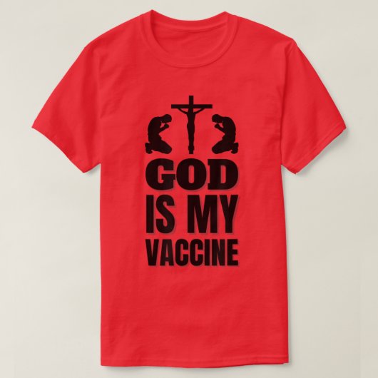 イエスキリスト神宗教キリスト教イエスは私の神 Tシャツ (デザイン正面)