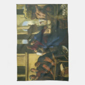 イエスキリスト神殿の清め キッチンタオル (縦)