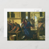 イエスキリスト神殿の清め ポストカード (正面/裏面)