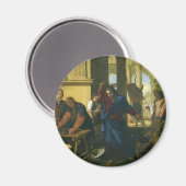 イエスキリスト神殿の清め マグネット (正面/裏面)