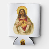 イエスキリスト私たちの主の聖なるハート 缶クーラー (正面)