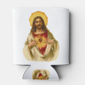 イエスキリスト私たちの主の聖なるハート 缶クーラー (裏面)