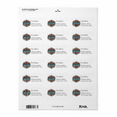 イエスキリスト私の救世主 ラベル (フルシート)