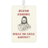 イエスキリスト空気清浄機 カーエアーフレッシュナー (裏面)