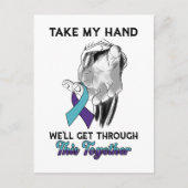 イエスキリスト自殺認識度T ポストカード (正面)