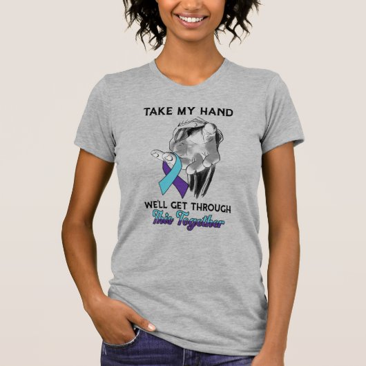 イエスキリスト自殺認識度T Tシャツ (正面)