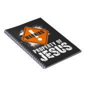 イエスキリスト財産キリスト教おもしろい信仰 ノートブック (右側)