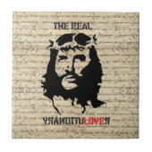 イエスキリスト革命家 タイル (正面)