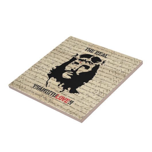 イエスキリスト革命家 タイル (側面)