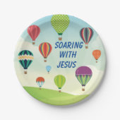 イエスキリスト – キッズのパーティープレート ペーパープレート (正面)