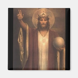 イエスキリスト・キング・オブ・ザ・ワールド マグネット