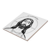 イエスキリスト・サンダー_コーブ タイル (側面)