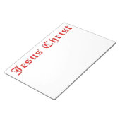 イエスキリスト ノートパッド (アングル)